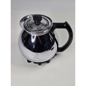 Vtg Sunbeam Coffee  Master Pot/ Lid / Cord C30A Art Deco‎ CottageCore Kitchen